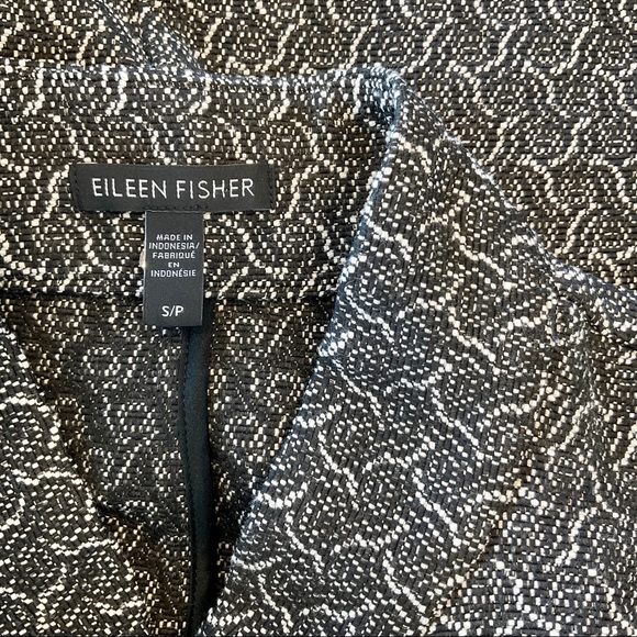 Eileen Fisher Jacquard Flight Jacket - Picture 6 of 9